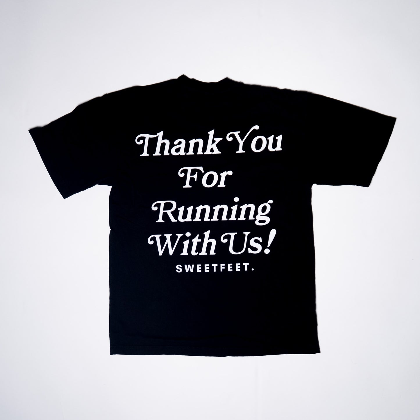 THANK YOU FOR RUNNING WITH US - HVY WEIGHT TEE