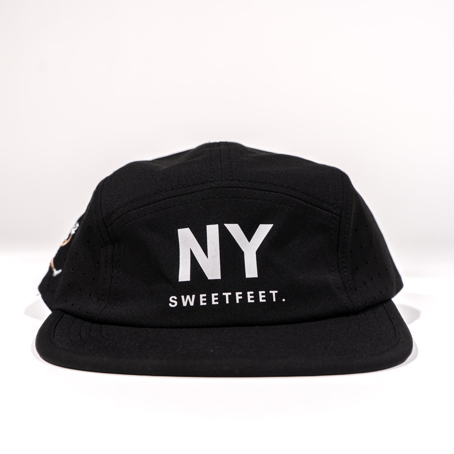 Running Race Hat - Black