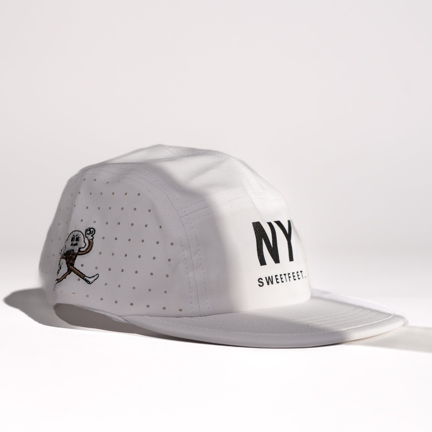 Running Race Hat - White