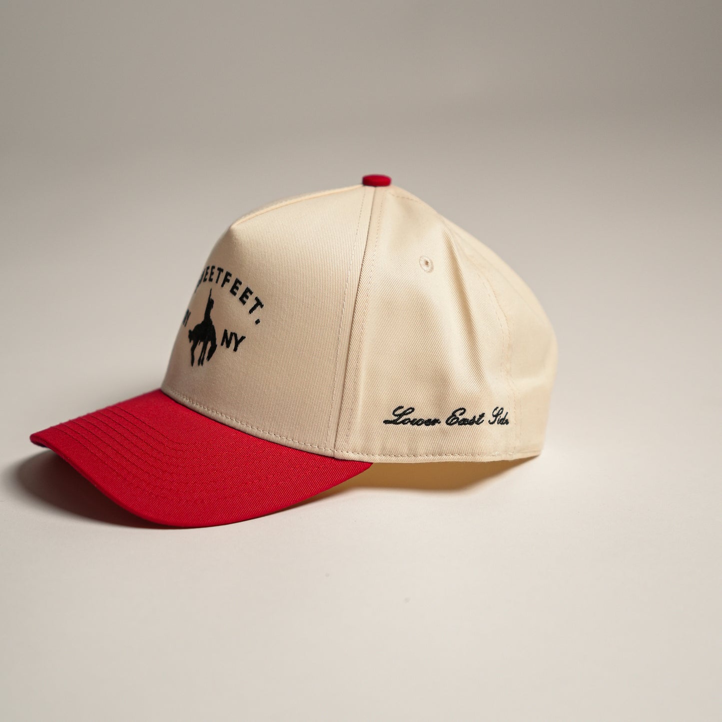 Sweetfeet Hat - Concrete Cowboy Red & Black