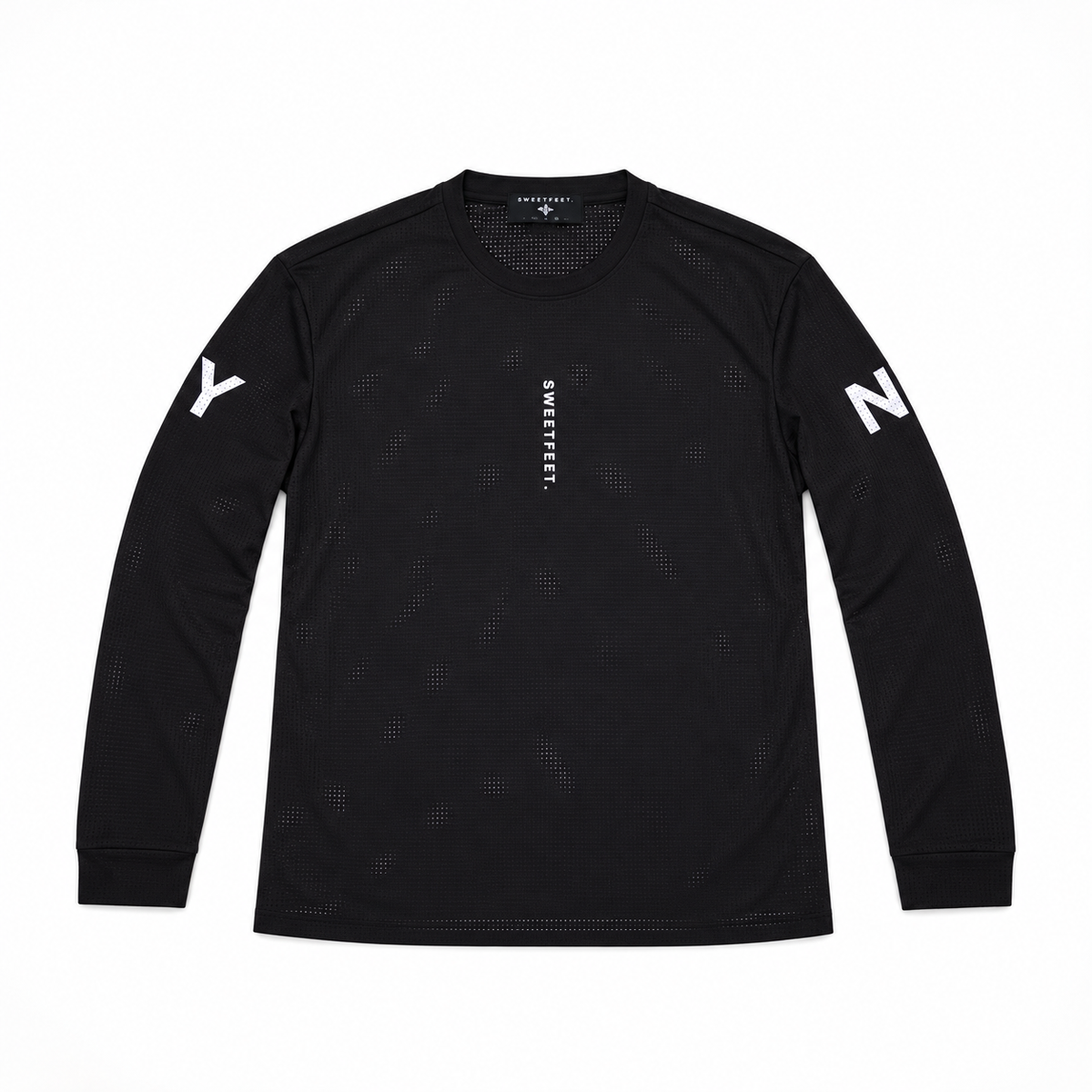 MeshTech Longsleeve - Black/White