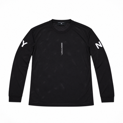 MeshTech Longsleeve - Black/White