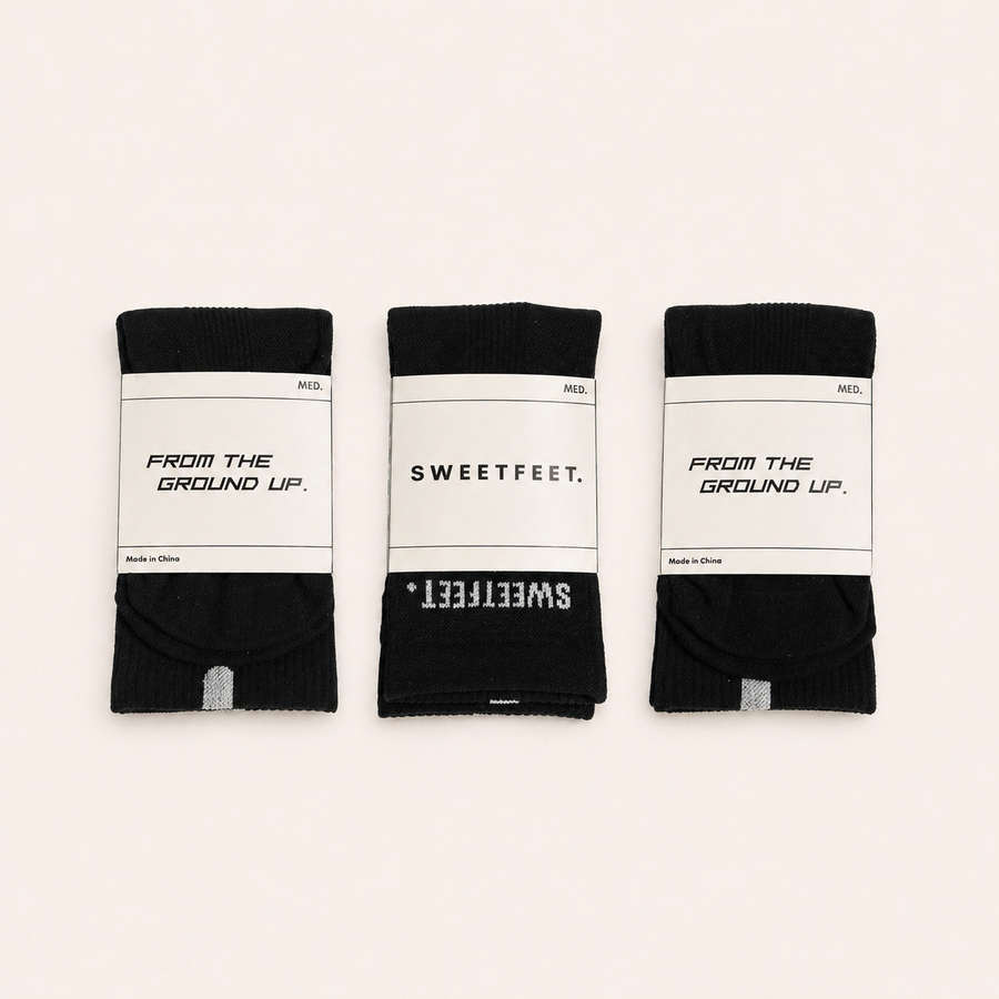 Black V2 Performance Sock ( 3 Pack )