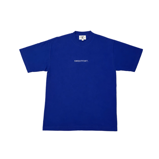 Sweetfeet Futbol - Heavyweight Tee - Blue