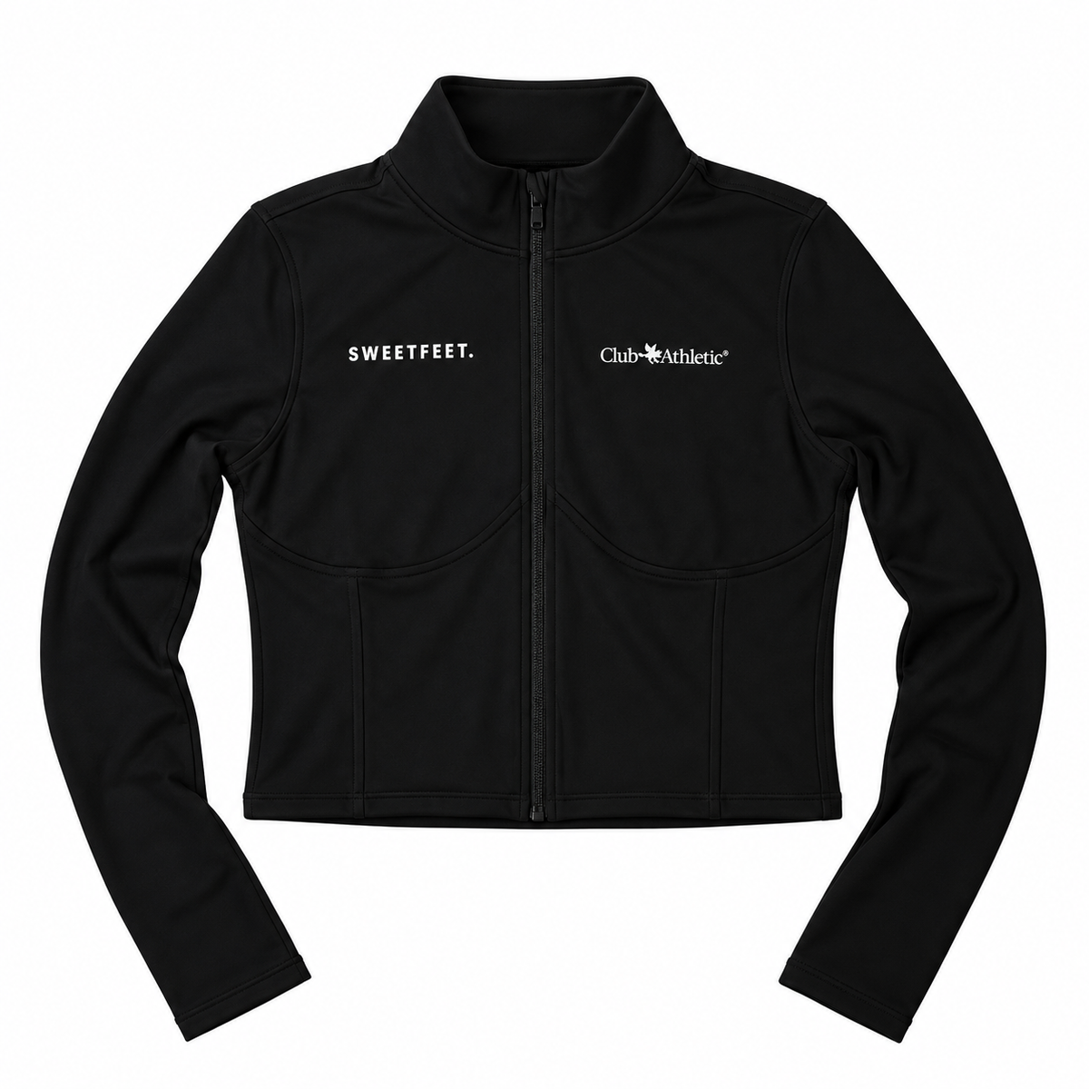 Club Athletic -  Form Cropped Zip Jacket