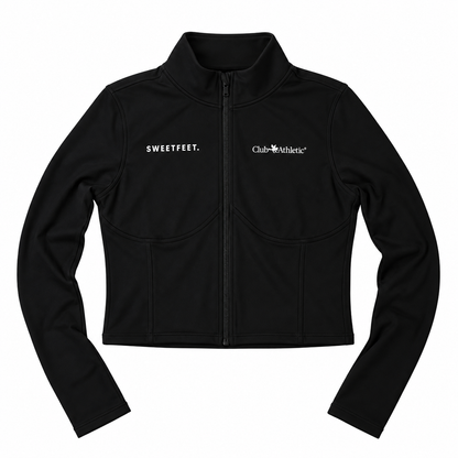 Club Athletic -  Form Cropped Zip Jacket