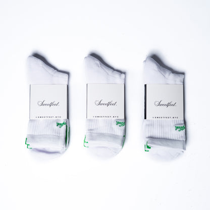 Sweetfeet Athleisure CoolKnit, Green (3 pack)