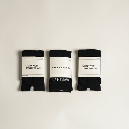 Black V2 Performance Sock ( 3 Pack )