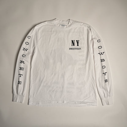 Heavyweight Longsleeve TShirt - White