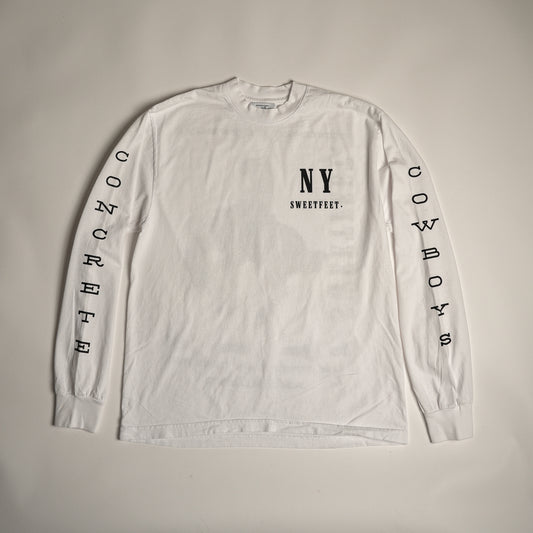Heavyweight Longsleeve TShirt - White