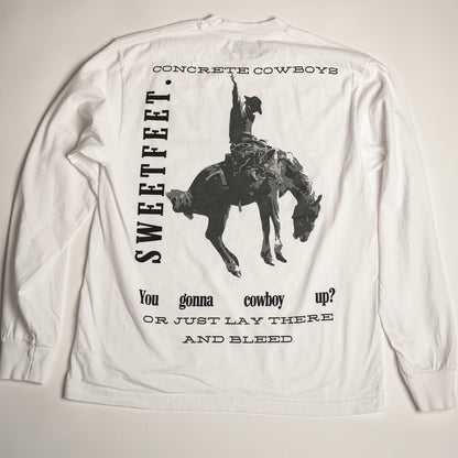 Heavyweight Longsleeve TShirt - White