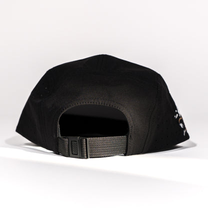 Running Race Hat - Black