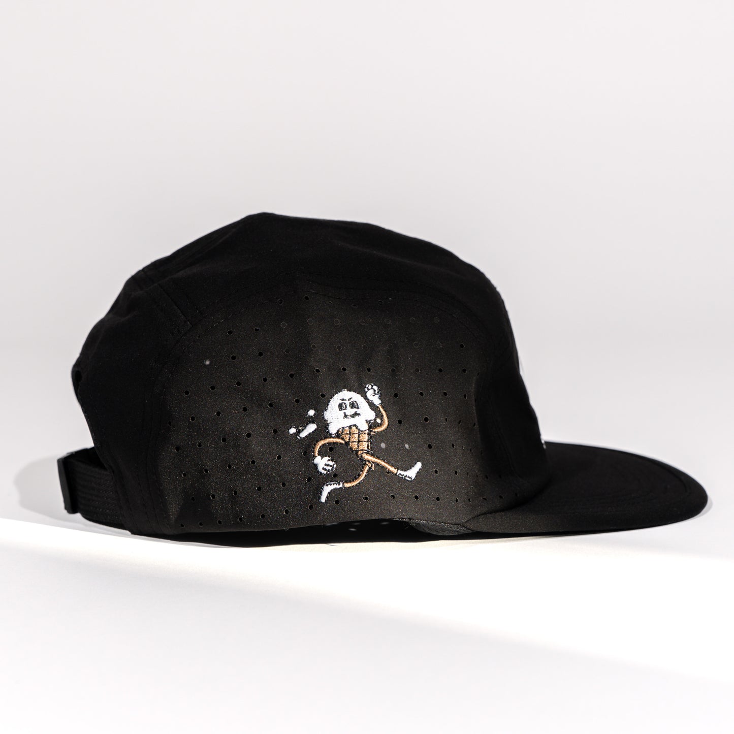 Running Race Hat - Black