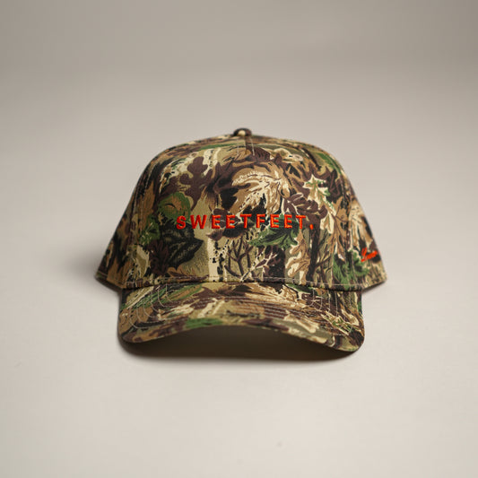 Sweetfeet Hat - Camo, Orange