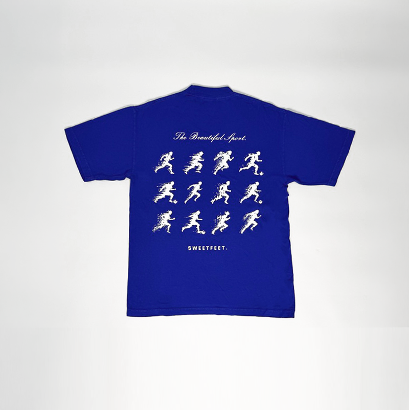 Sweetfeet Futbol - Heavyweight Tee - Blue