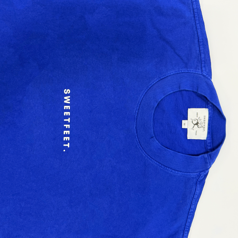 Sweetfeet Futbol - Heavyweight Tee - Blue