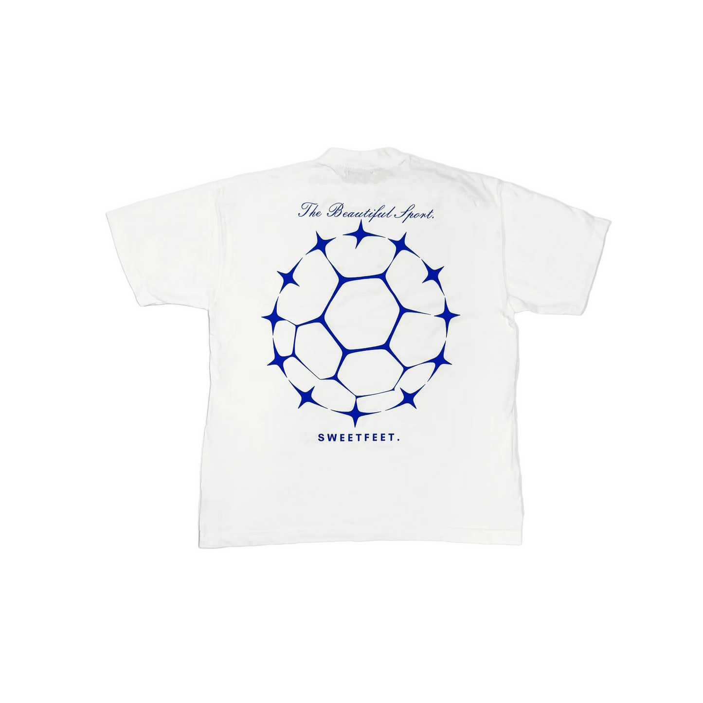 Sweetfeet Futbol - Mock Neck Heavyweight - Embroidered Tee