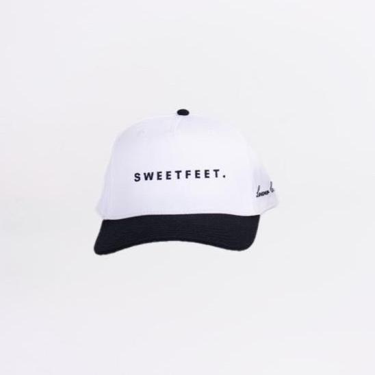 Sweetfeet Hat - White & Black