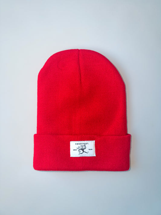 Sweetfeet Beanie - Red