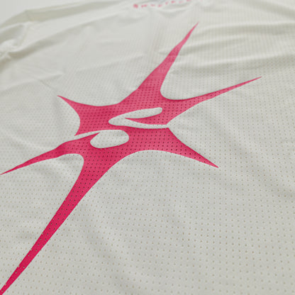 MeshTech Longsleeve - White/Pink