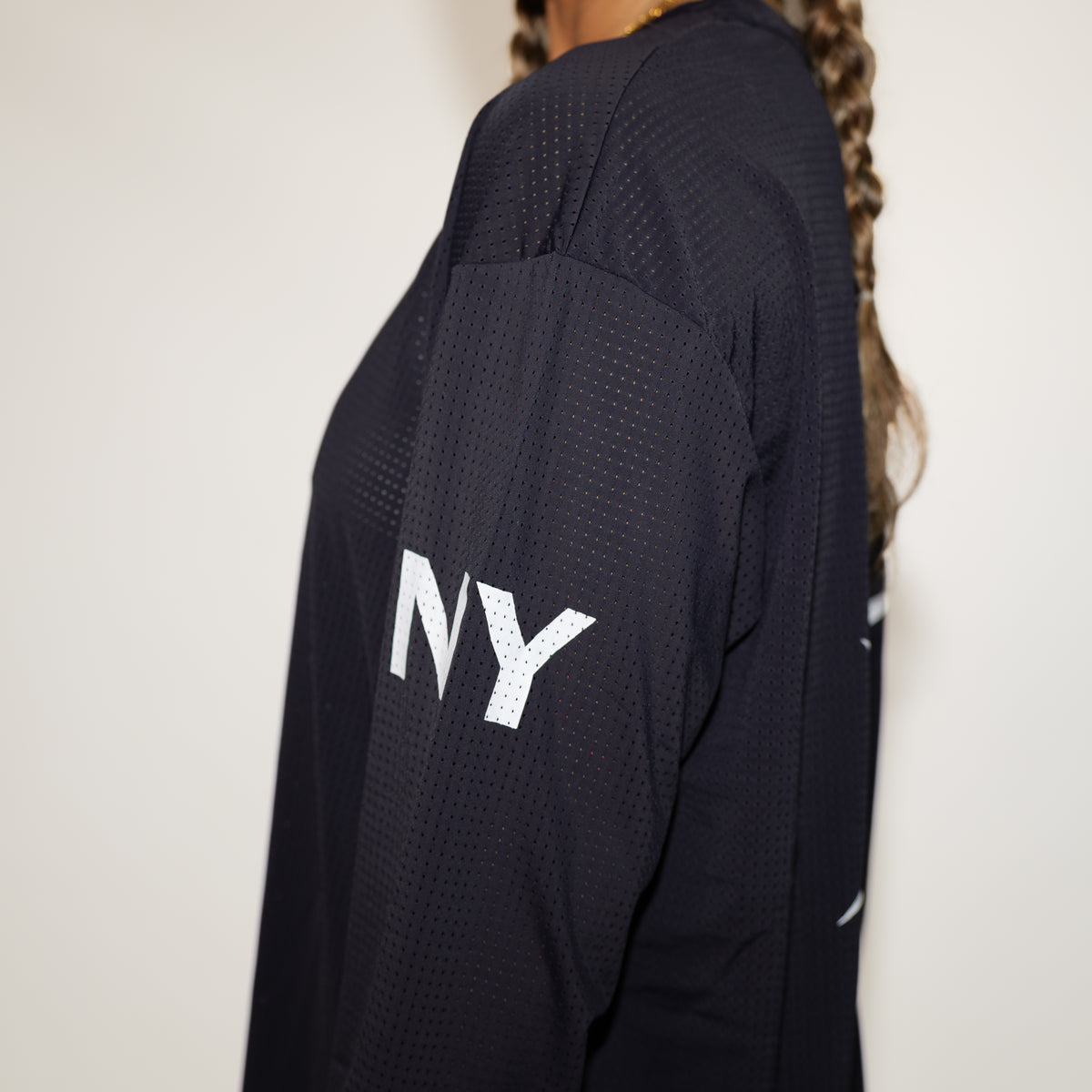 MeshTech Longsleeve - Black/White