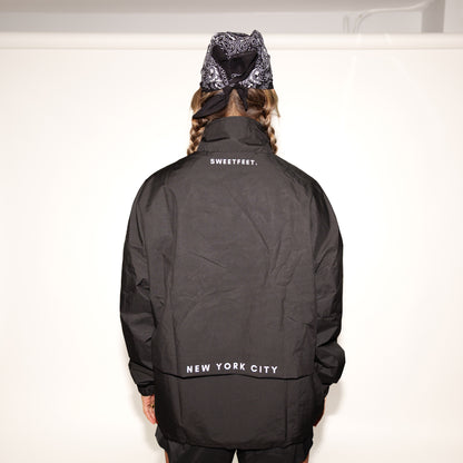 Sweetfeet City Shell Windbreaker - Black