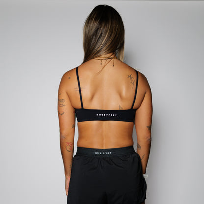 Club Athletic Sports Bra - Black