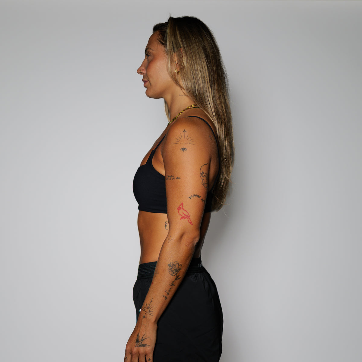 Club Athletic Sports Bra - Black