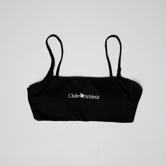 Club Athletic Sports Bra - Black