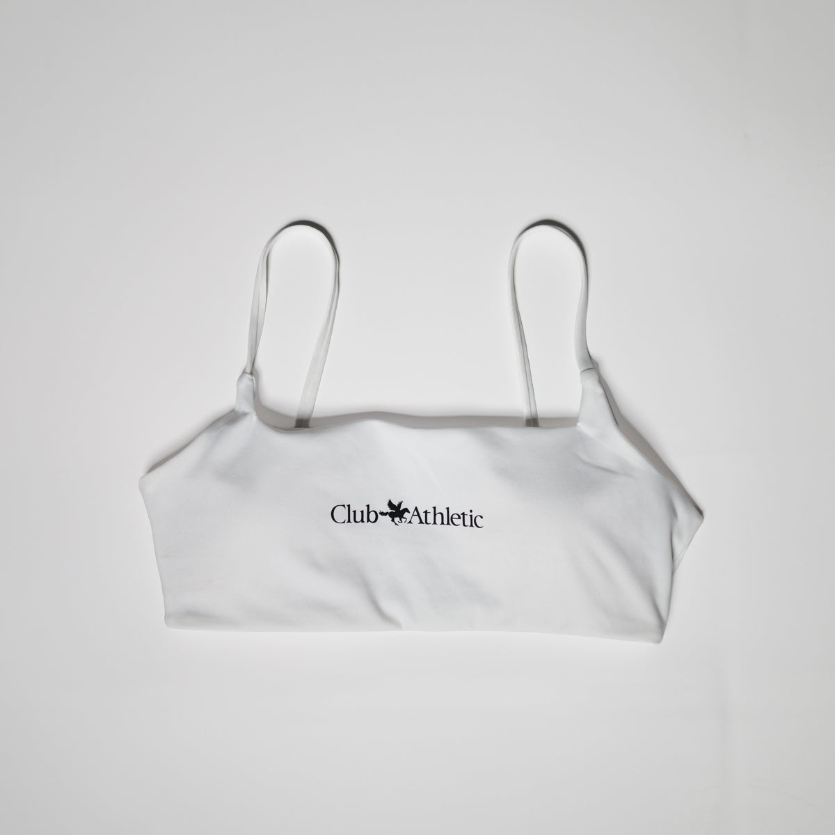 Club Athletic Sports Bra - White