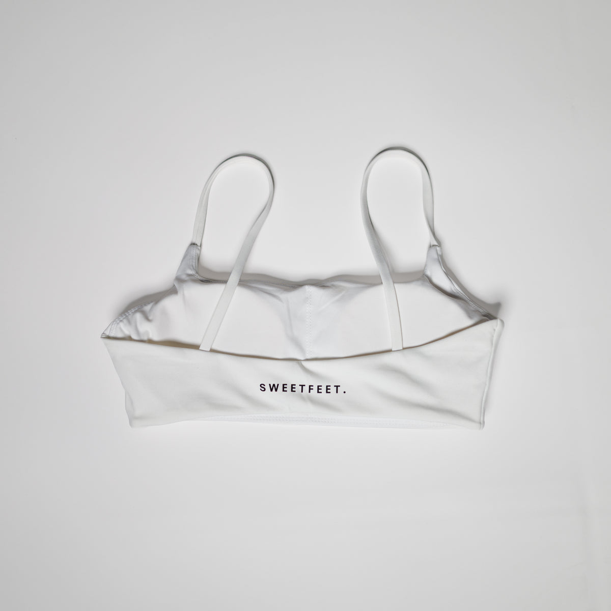Club Athletic Sports Bra - White