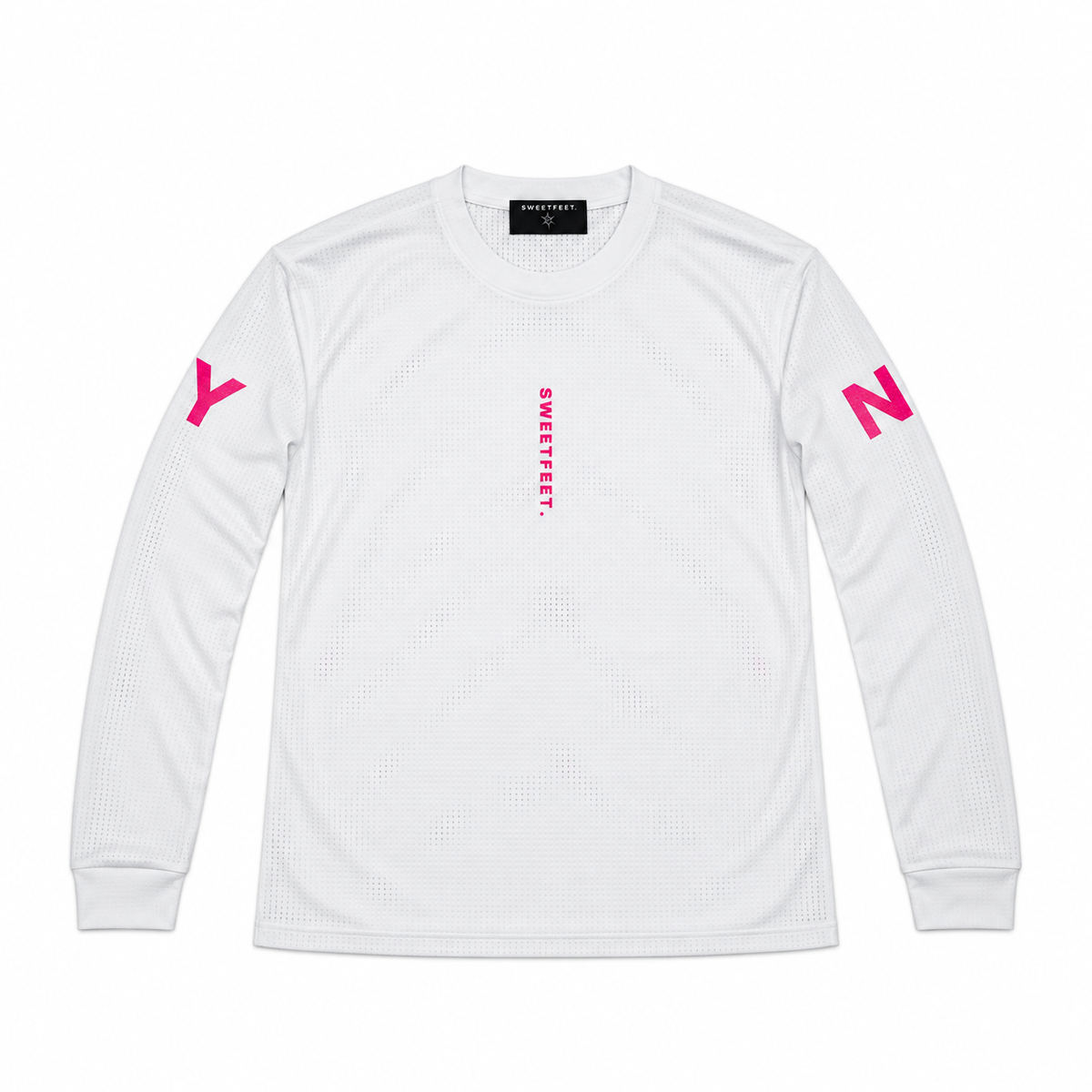MeshTech Longsleeve - White/Pink