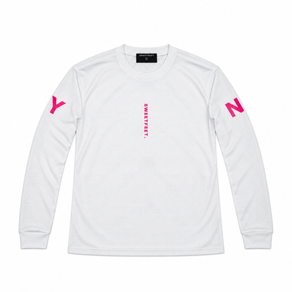 MeshTech Longsleeve - White/Pink