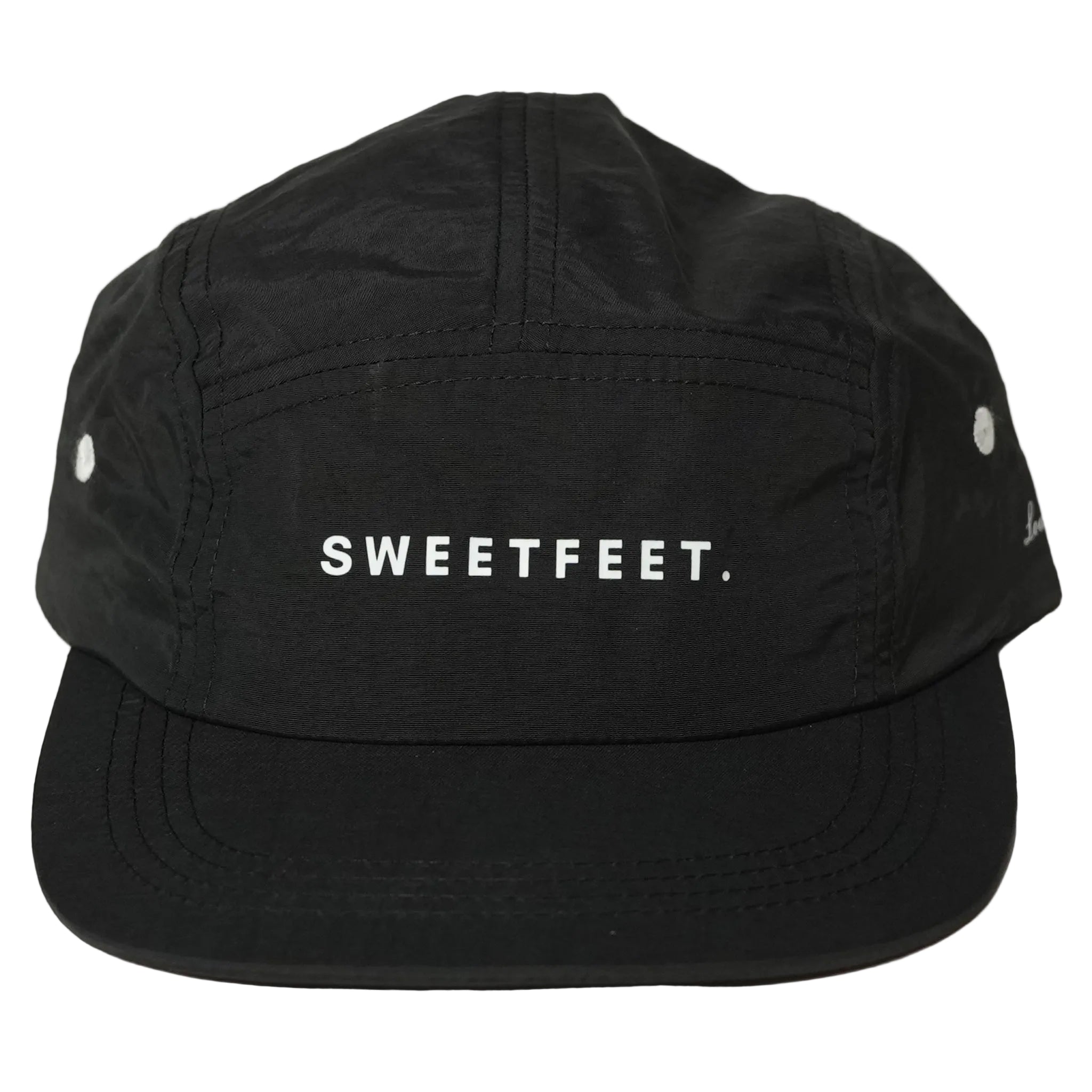 Lightweight Race Cap - Black - Bungee Cord