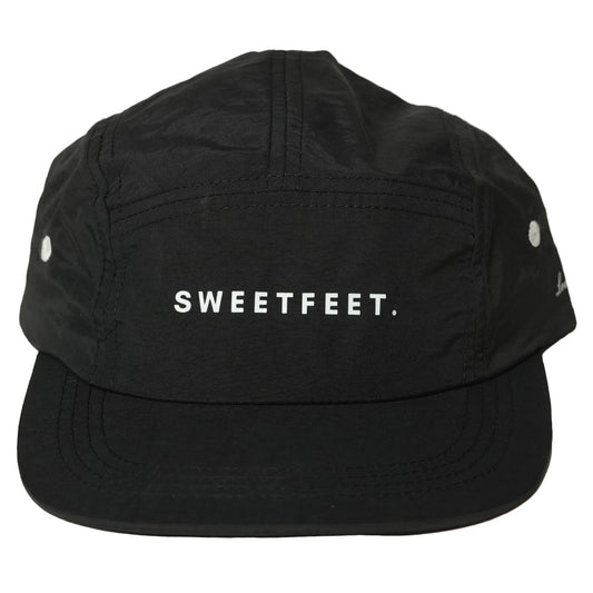 Lightweight Race Cap - Black - Bungee Cord